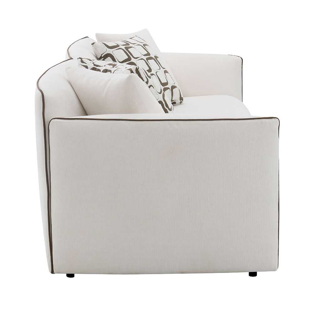 Yolanda - Sofa With 4 Pillows - Beige Chenille - Urban Living Furniture (Los Angeles, CA)
