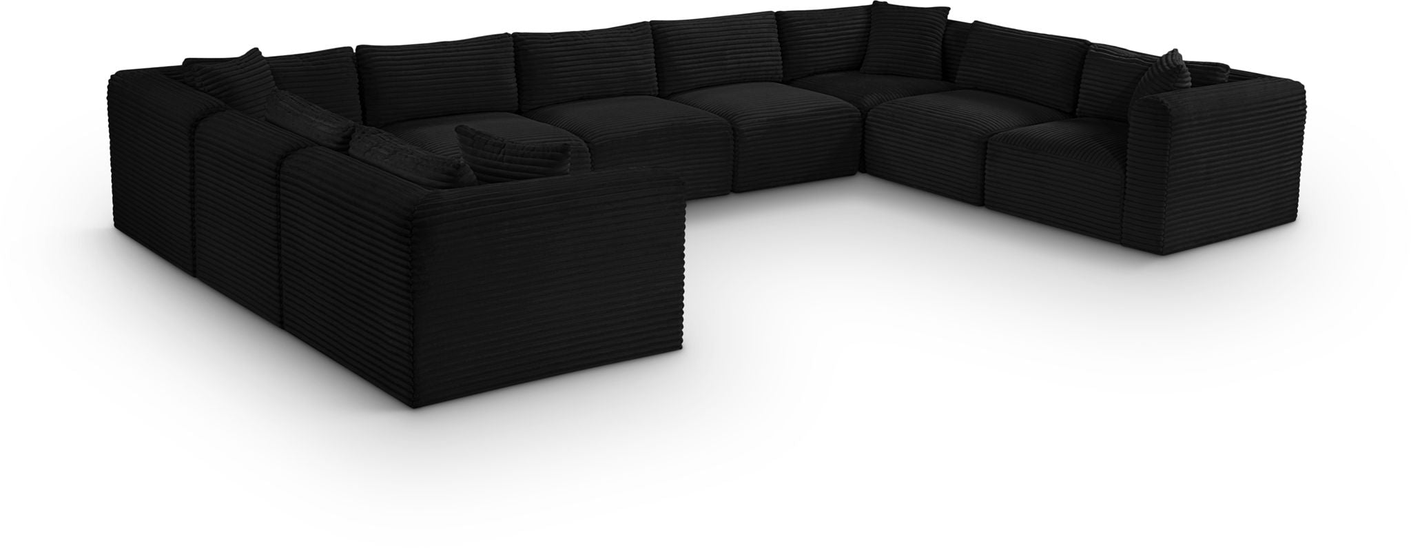 Shaggy - 9 Piece Modular U-Shaped Sectional - Urban Living Furniture (Los Angeles, CA)