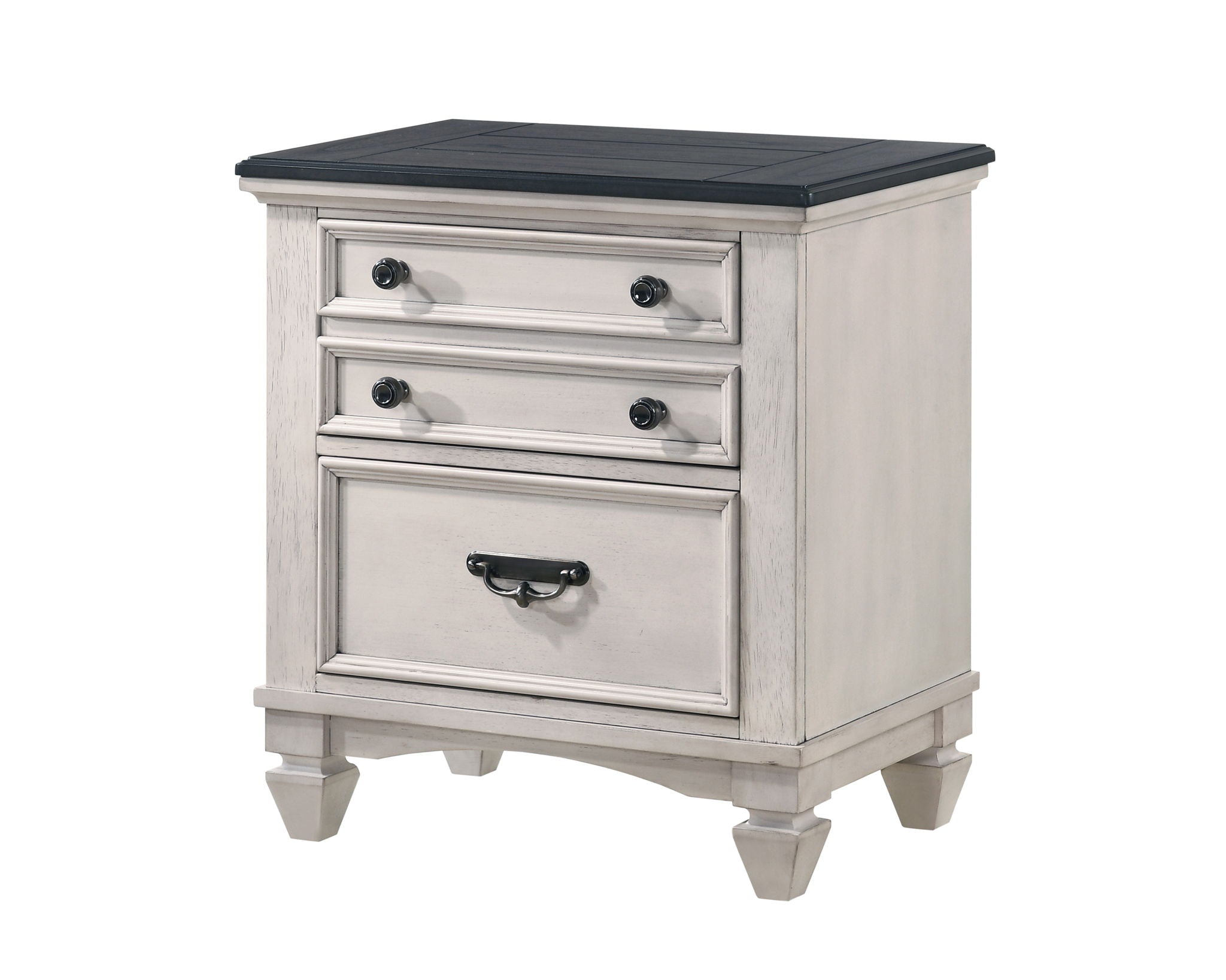 Sawyer - Accent Nightstand - Antique White - Urban Living Furniture (Los Angeles, CA)