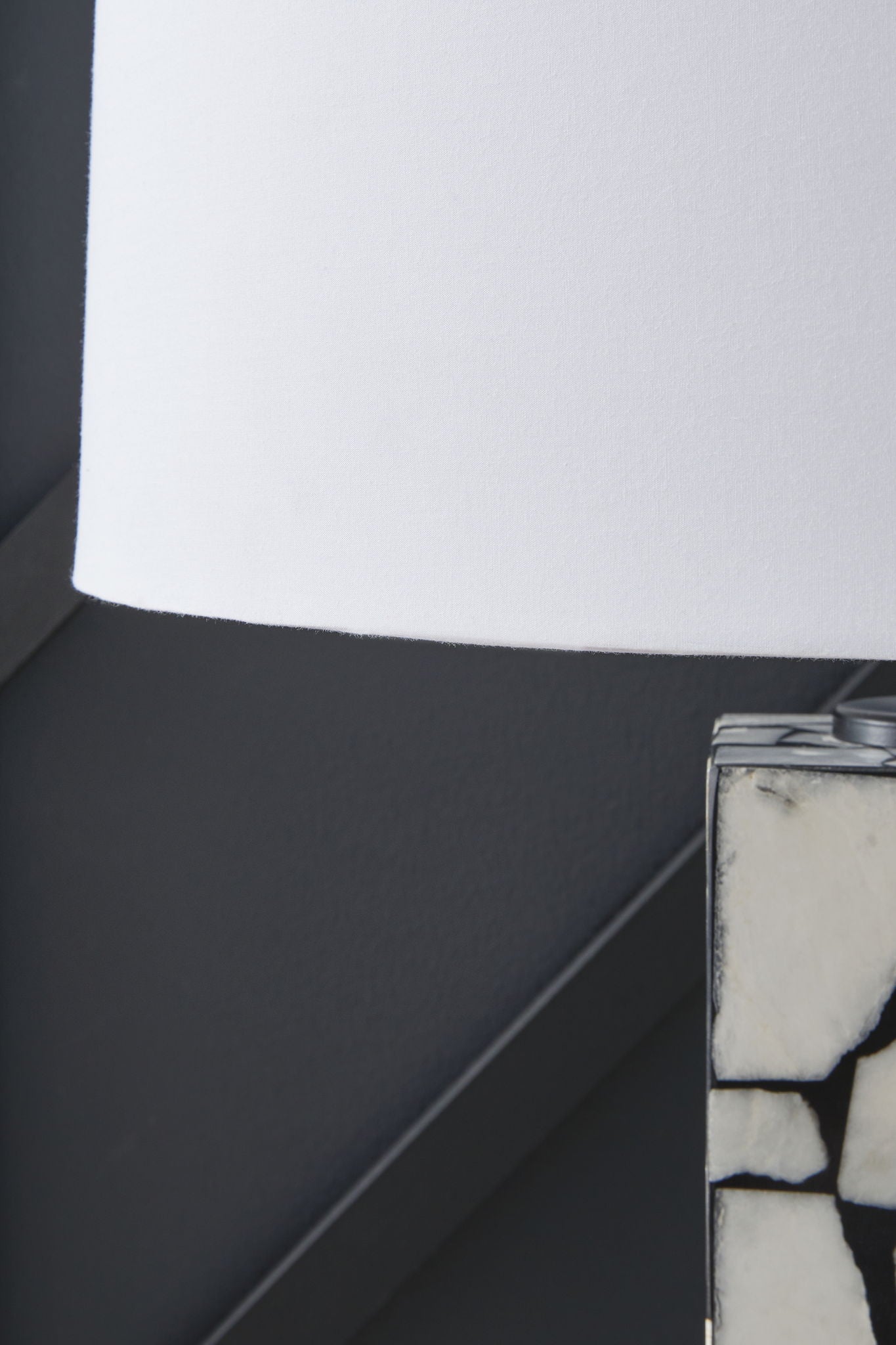 Macaria - White / Black - Marble Table Lamp - Urban Living Furniture (Los Angeles, CA)