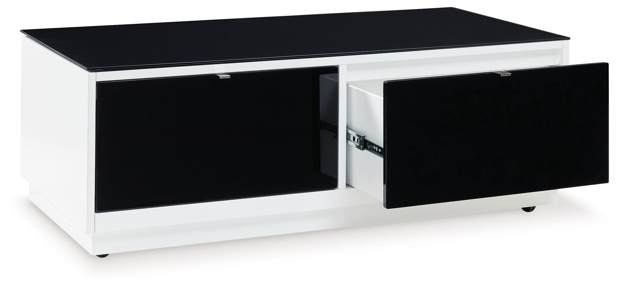 Gardoni - White / Black - Rectangular Cocktail Table - Urban Living Furniture (Los Angeles, CA)