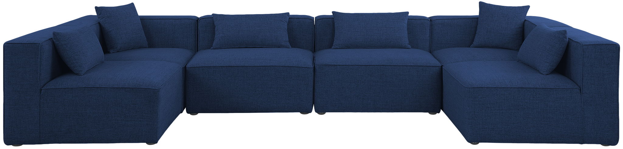 Cube - Linen 6 Piece Modular Armless Sectional - Urban Living Furniture (Los Angeles, CA)