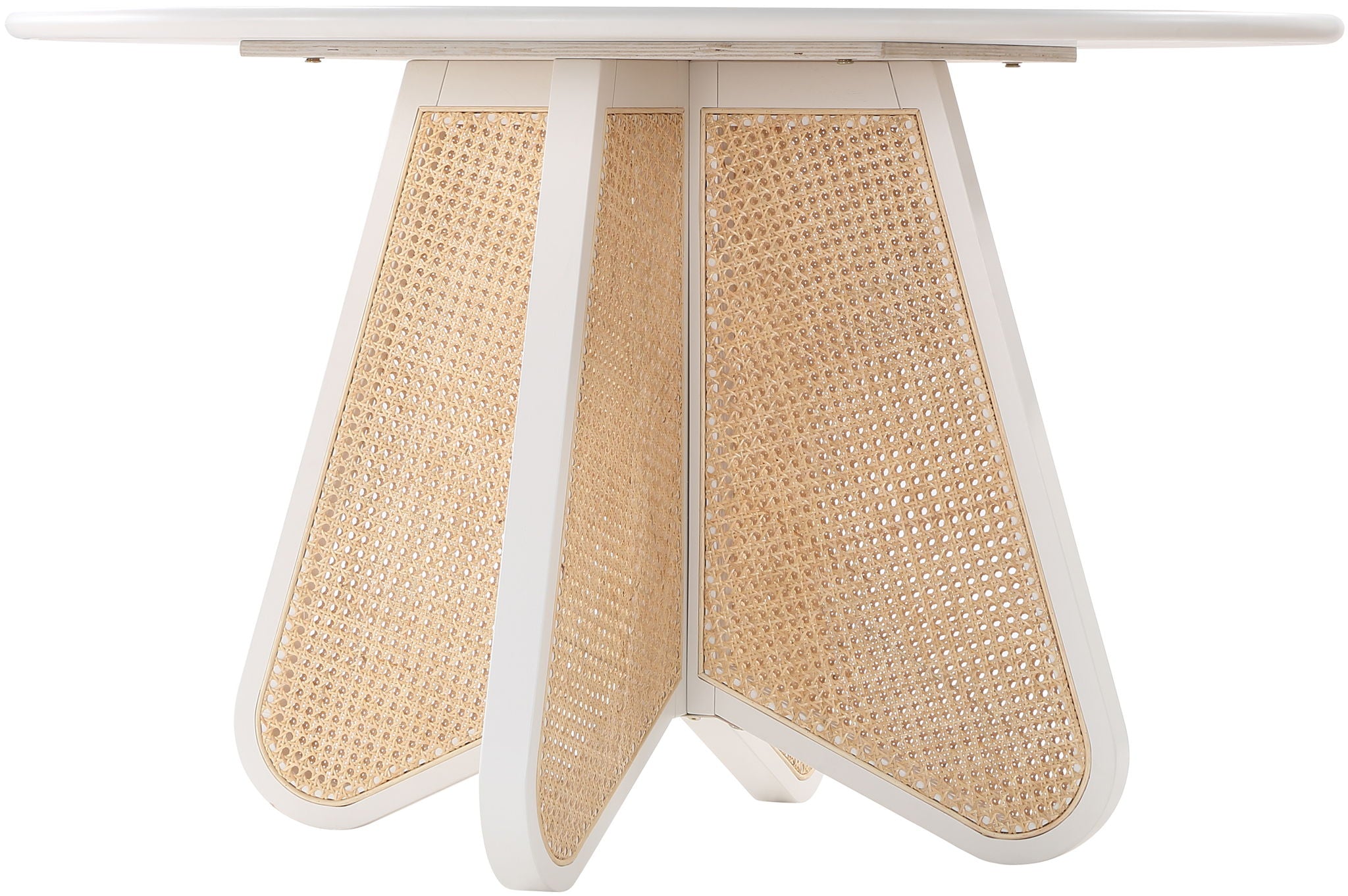 Butterfly - Solid Wood And Natural Cane Table - Urban Living Furniture (Los Angeles, CA)