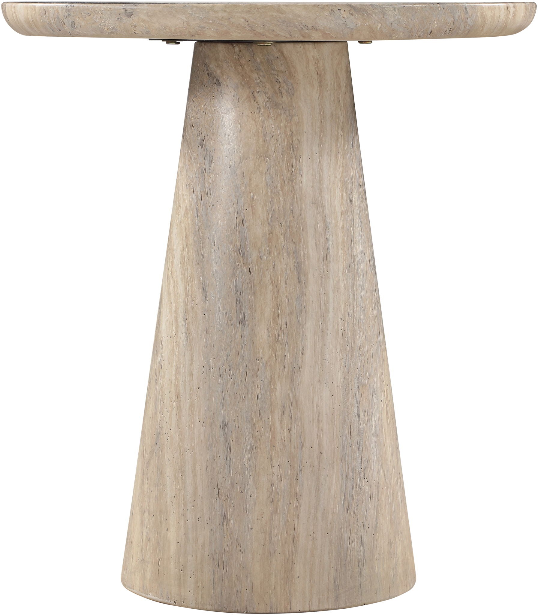 Cassino - Concrete Indoor/Outdoor End Table - Travertine - Urban Living Furniture (Los Angeles, CA)