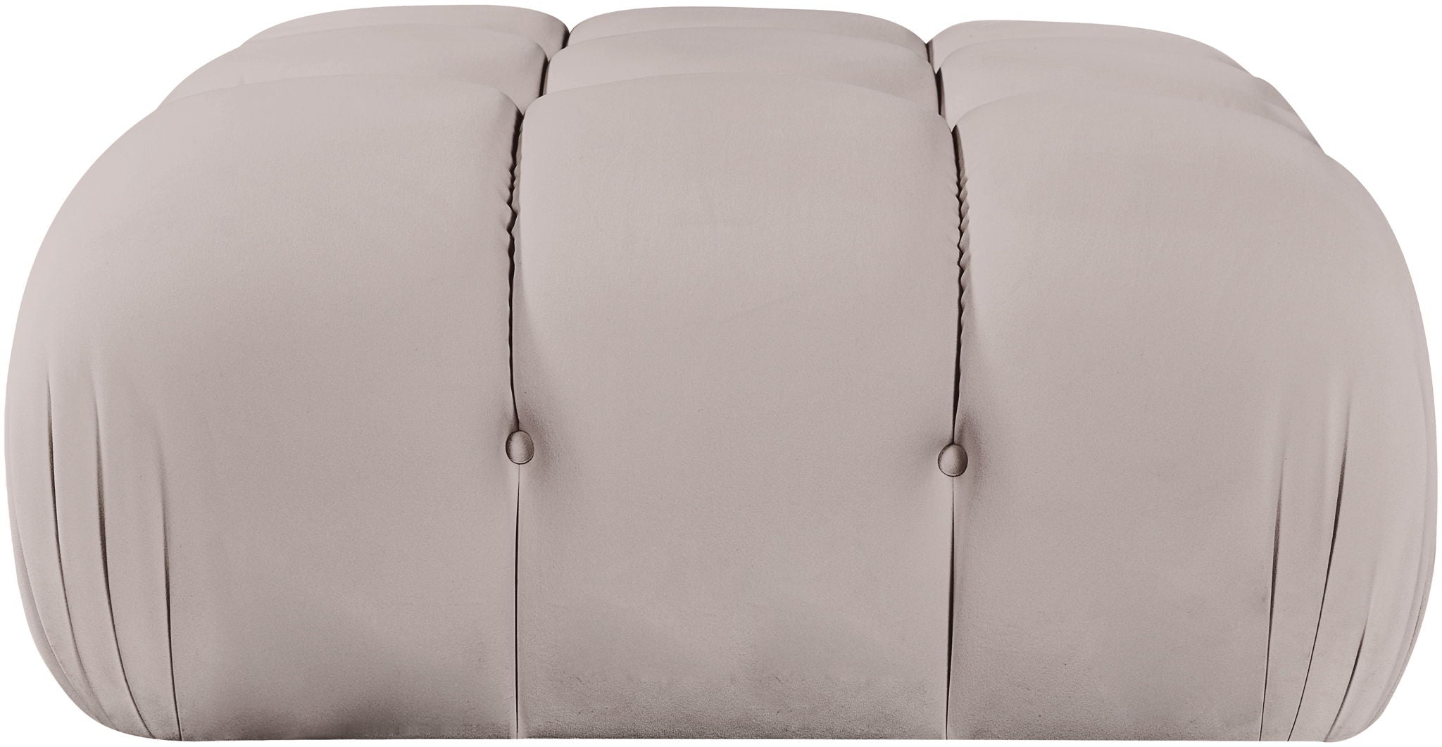 Orin - Velvet Performance Fabric Upholstered Modular Ottoman - Urban Living Furniture (Los Angeles, CA)