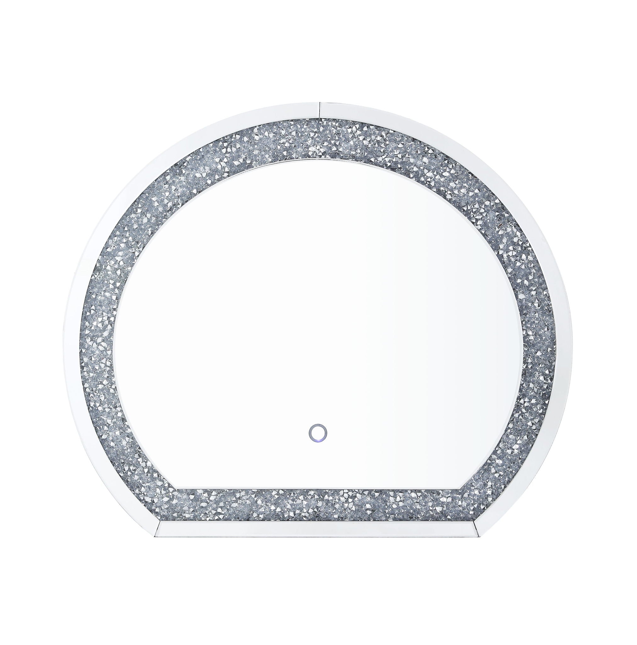 Noralie - Accent Mirror - Mirrored & Faux Diamonds - Urban Living Furniture (Los Angeles, CA)