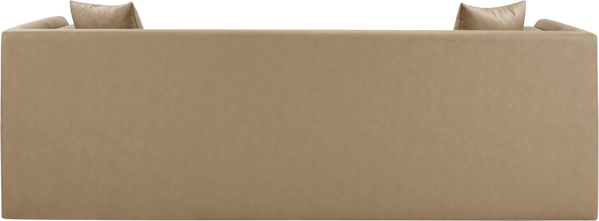 Everett - Vegan Leather 88.5" Upholstered Sofa - Tan - Urban Living Furniture (Los Angeles, CA)
