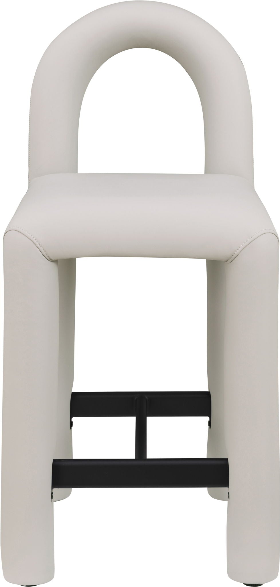 Amari - Faux Leather Stool - Urban Living Furniture (Los Angeles, CA)