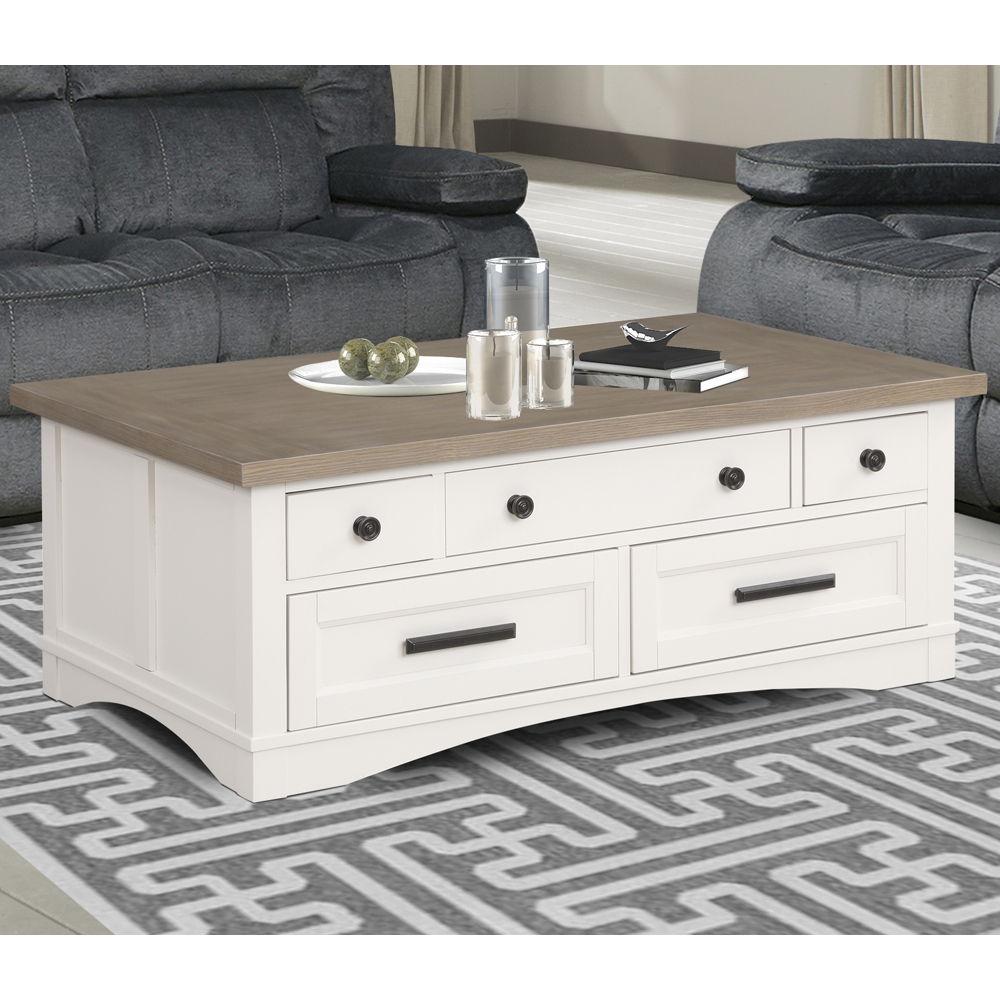Americana Modern - Cocktail Table With Lift Top - Cotton - Urban Living Furniture (Los Angeles, CA)