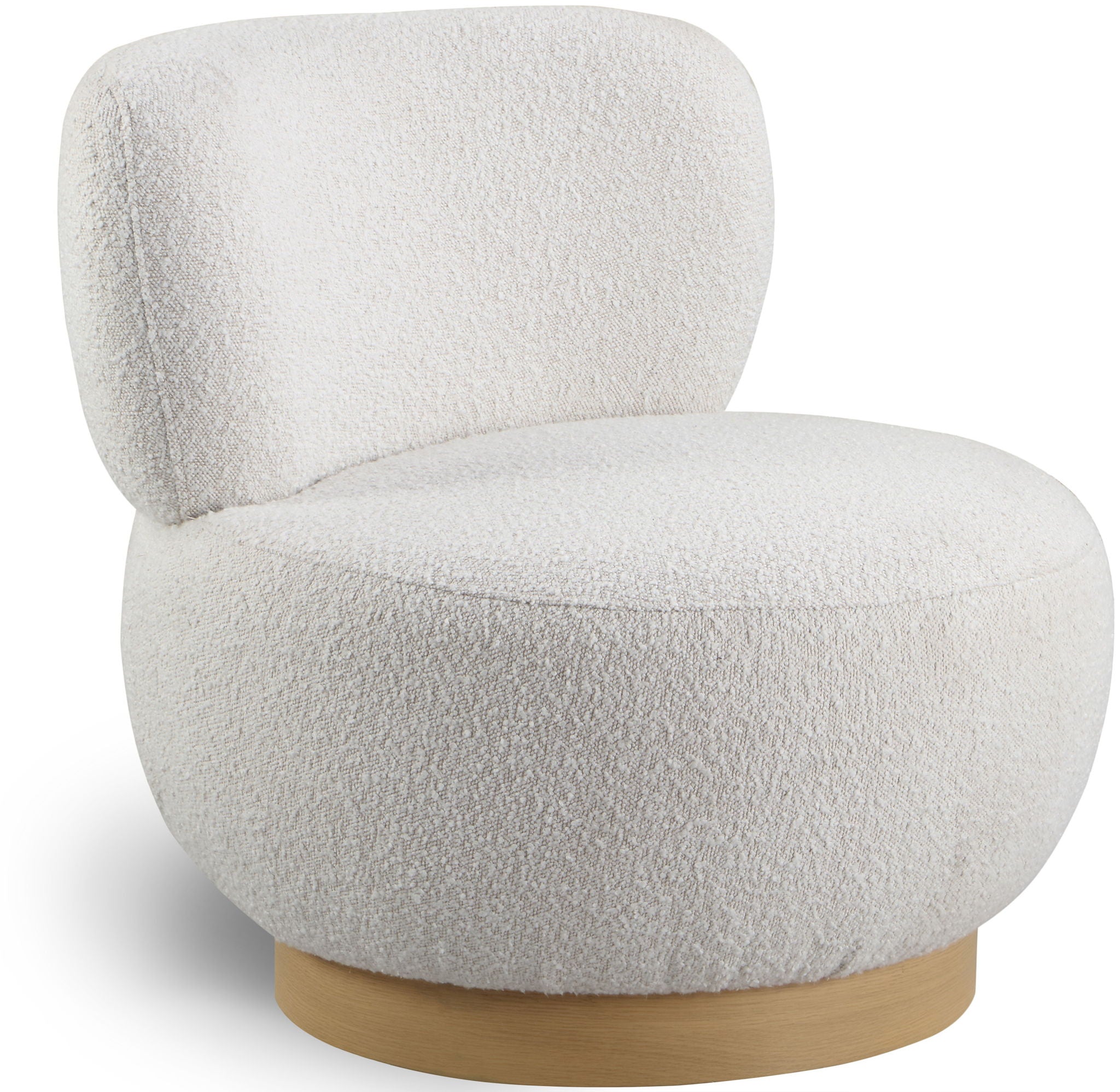 Calais - Accent Chair With Natural Base - Urban Living Furniture (Los Angeles, CA)