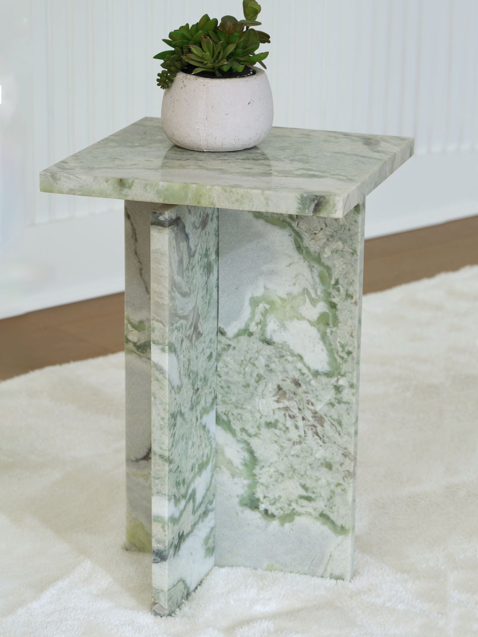 Deaconwell - White / Green - Accent Table - Urban Living Furniture (Los Angeles, CA)