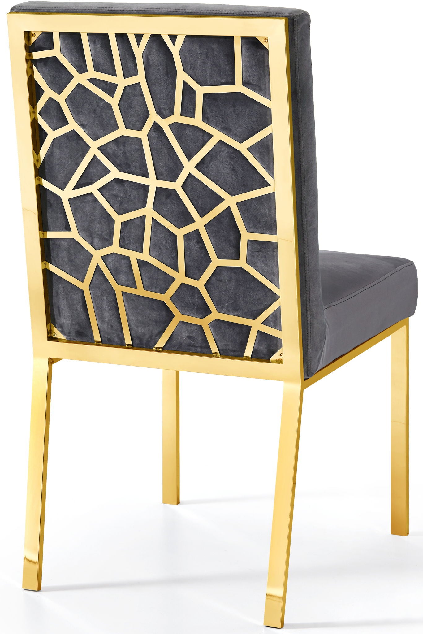 Opal - Dining Chair with Gold Legs (Set of 2) - Urban Living Furniture (Los Angeles, CA)