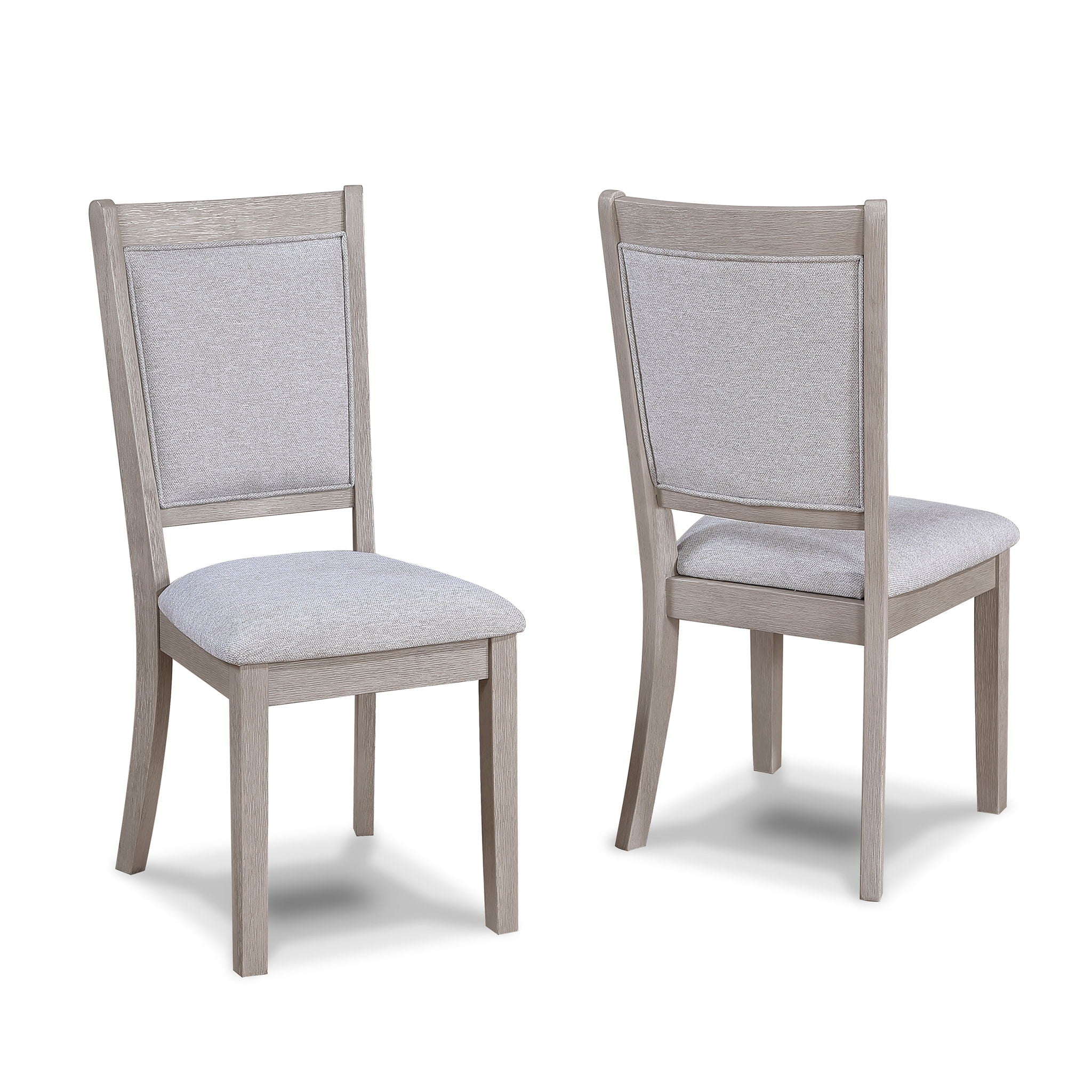 Amara - 5 Piece Round Dining Set Drift Wood - Drift Wood - Urban Living Furniture (Los Angeles, CA)