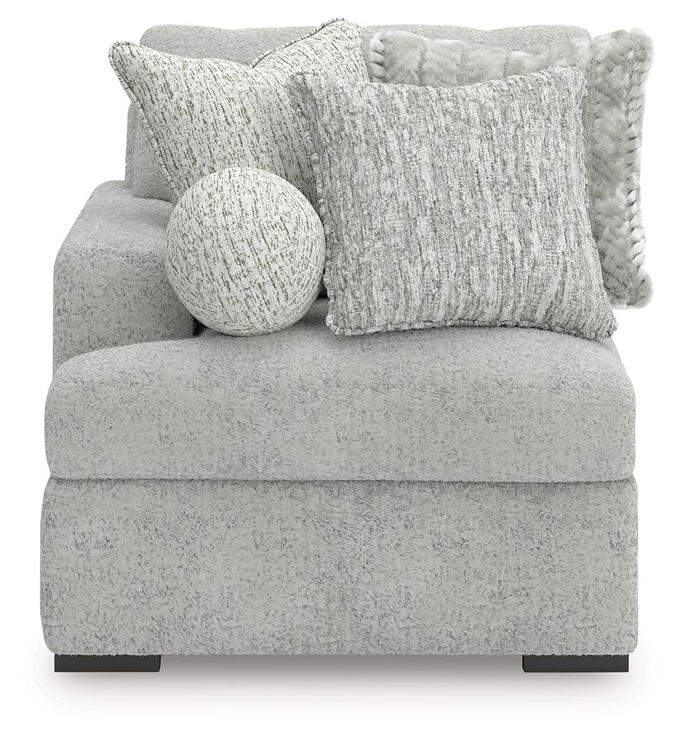 Cuddle Plush - Arctic - LAF Corner Chair - Urban Living Furniture (Los Angeles, CA)
