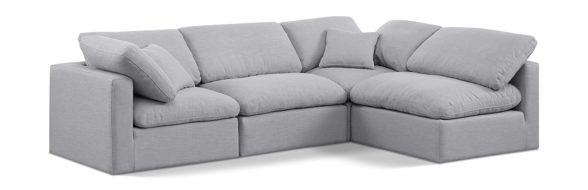 Indulge - Linen 4 Piece Modular Sectional - Urban Living Furniture (Los Angeles, CA)