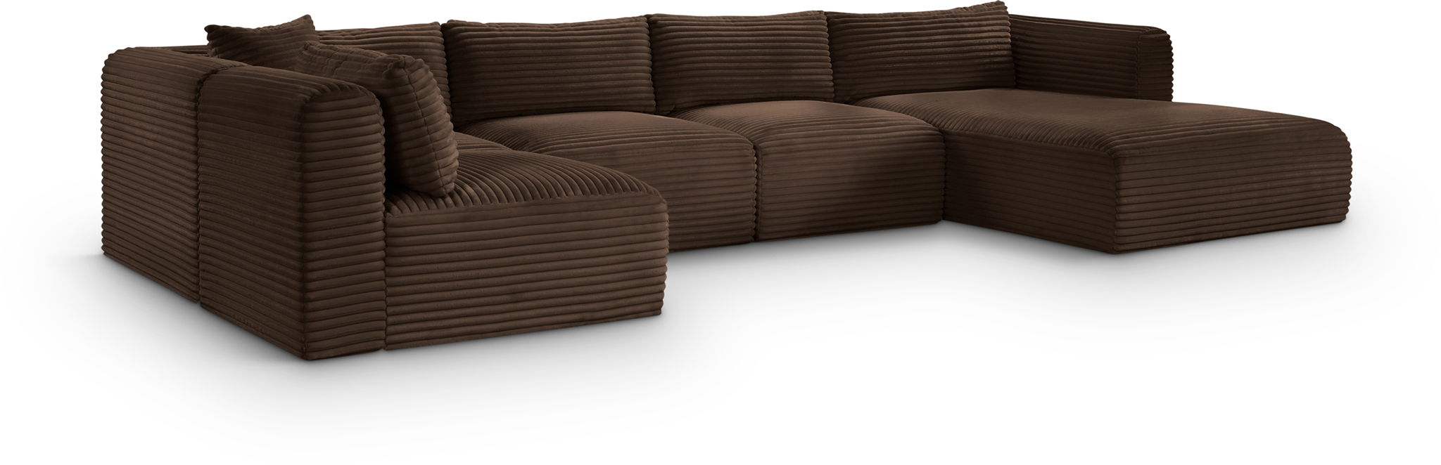 Shaggy - 5 Piece Modular U-Shaped Sectional - Urban Living Furniture (Los Angeles, CA)