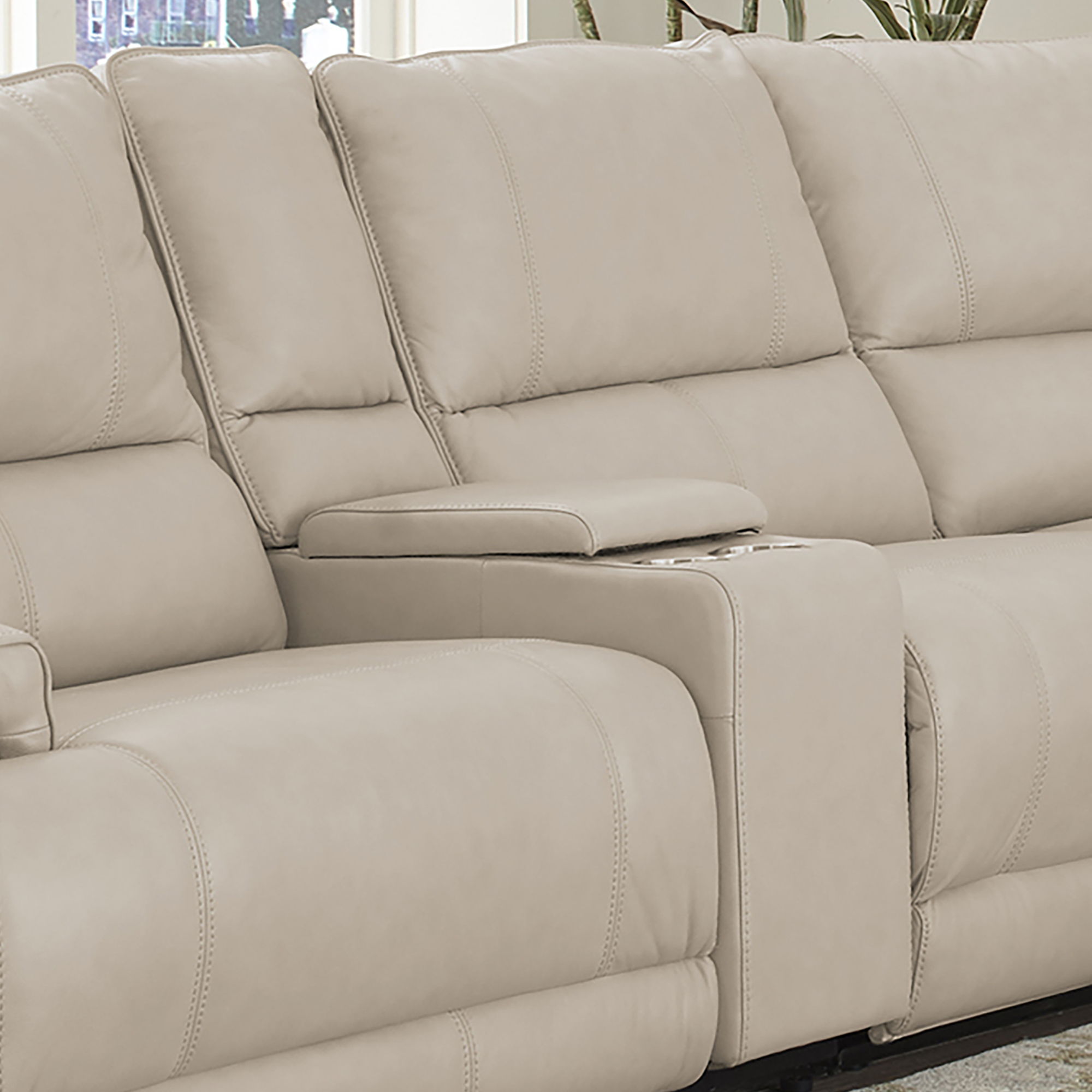 Whitman - Powered Entertainment Console - Verona Linen - Urban Living Furniture (Los Angeles, CA)