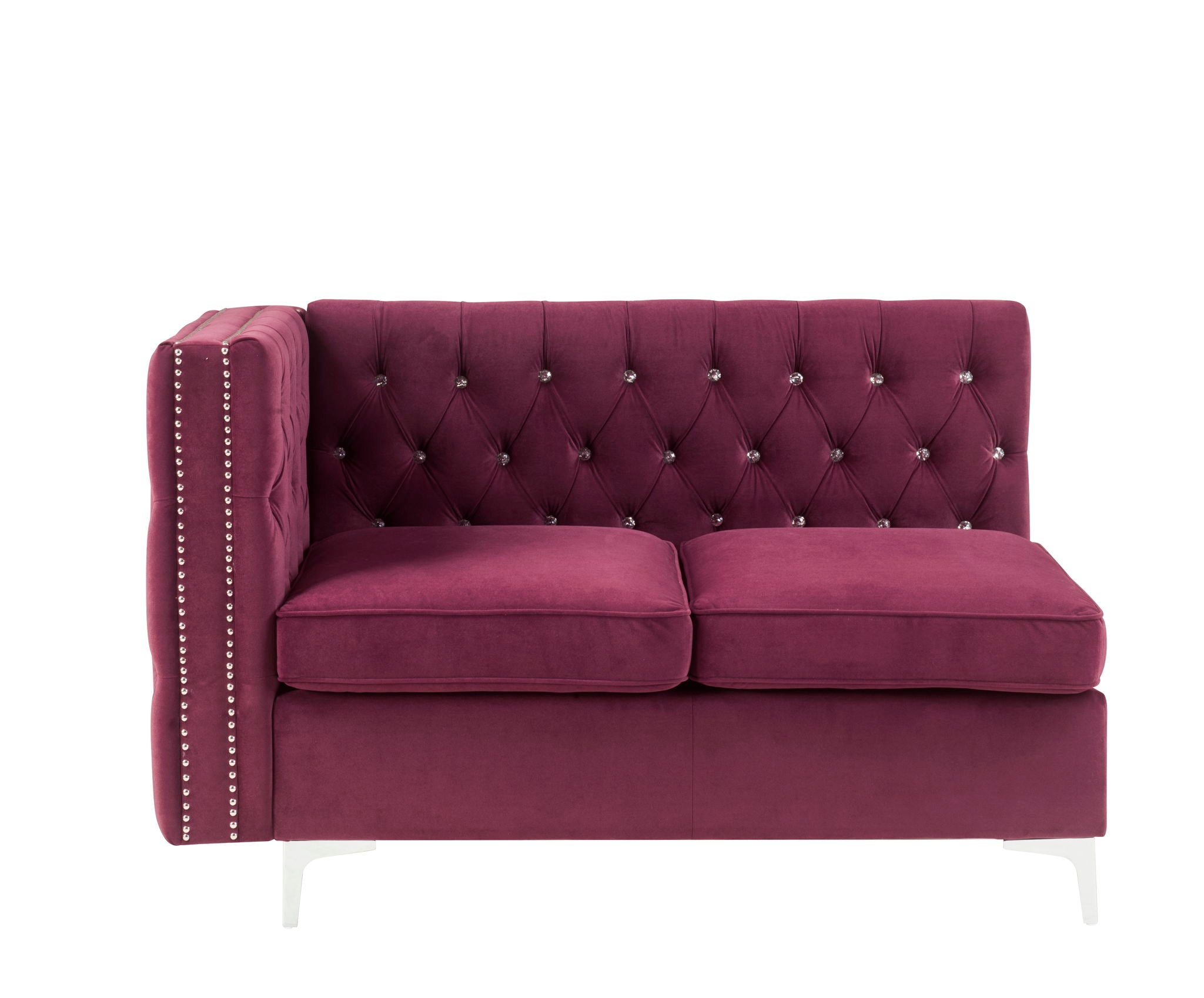 Jaszira - Modular - Armless Loveseat w/2 Pillows - Urban Living Furniture (Los Angeles, CA)