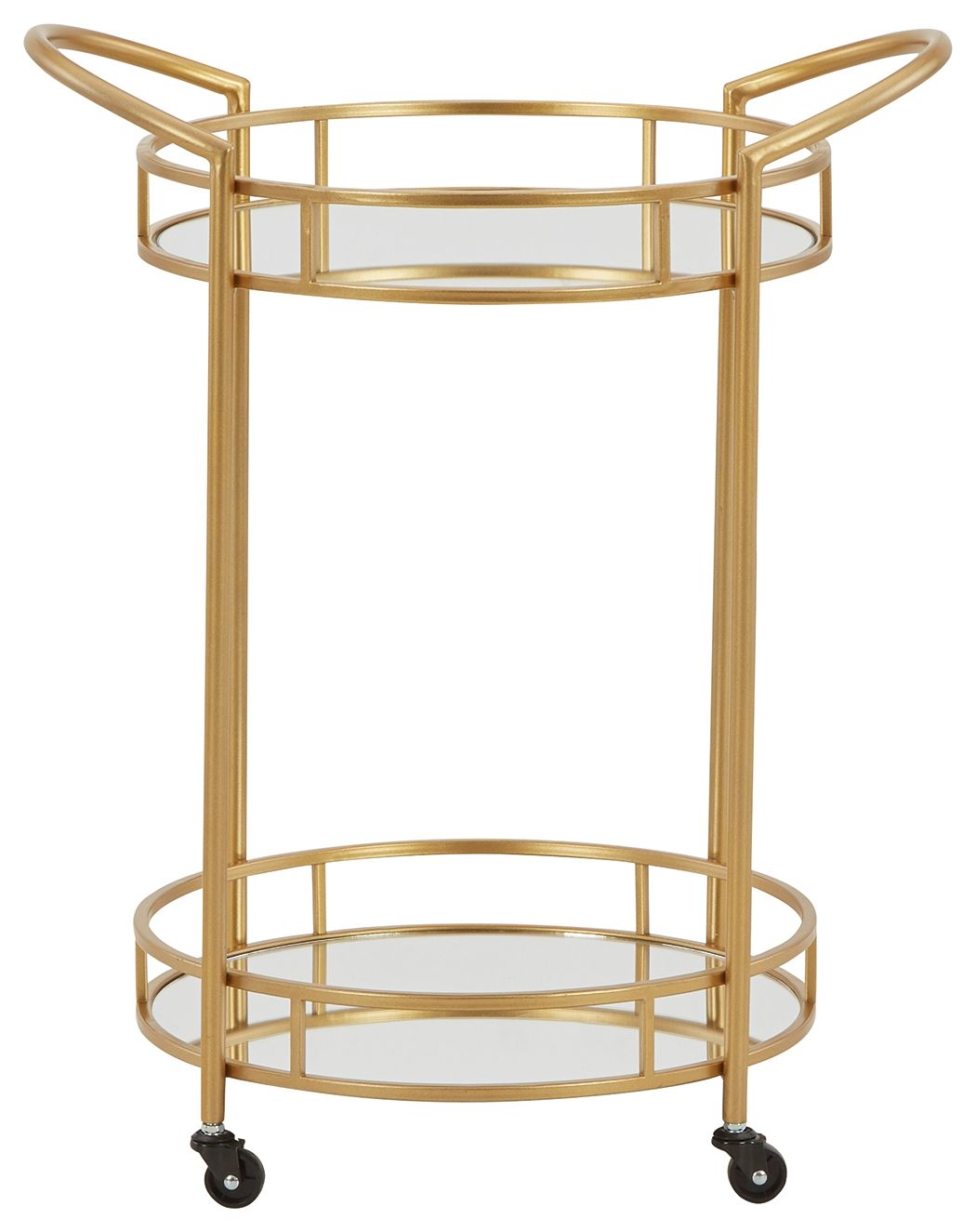 Wynora - Gold - Bar Cart - Urban Living Furniture (Los Angeles, CA)