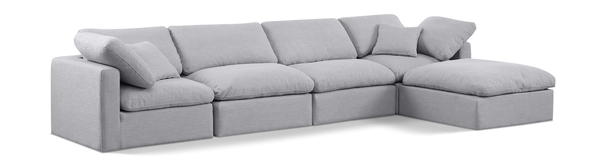 Indulge - Linen 5 Piece Modular Sectional With Chaise - Urban Living Furniture (Los Angeles, CA)