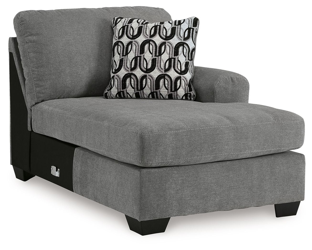 Birkdale Court - Gray - Raf Corner Chaise - Urban Living Furniture (Los Angeles, CA)