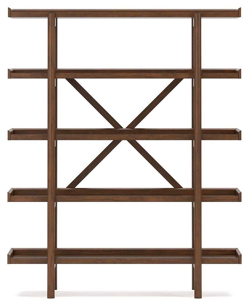 Lyncott - Brown - Bookcase - Urban Living Furniture (Los Angeles, CA)