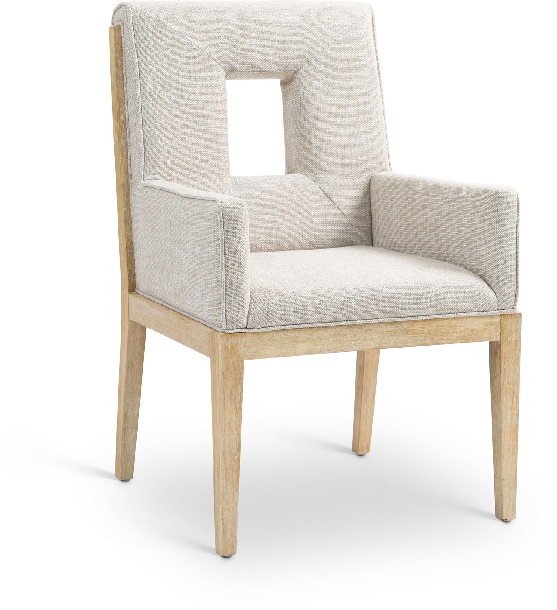 Gwendolyn - Dining Arm Chair With Natural Frame - Urban Living Furniture (Los Angeles, CA)