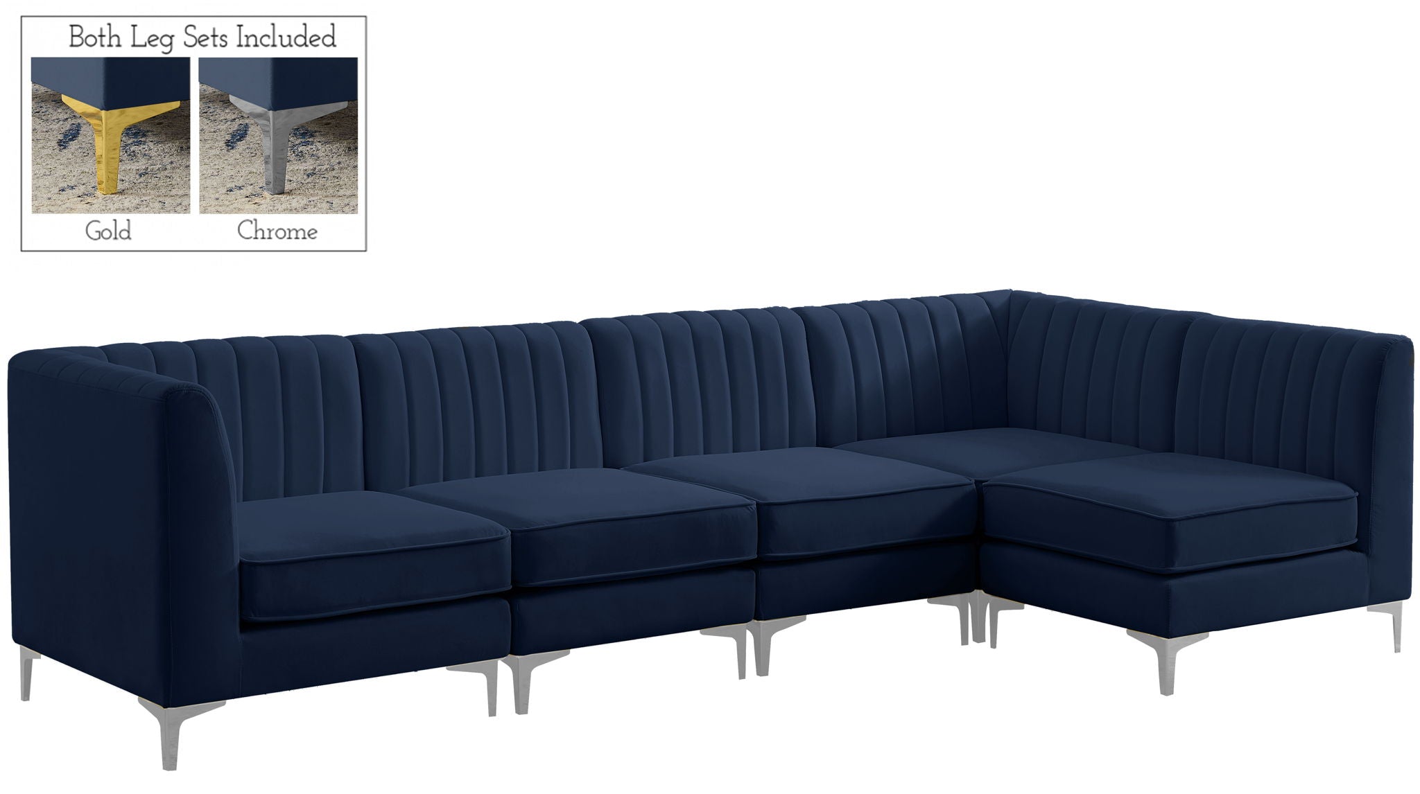 Alina - 5 Piece Modular Sectional - Urban Living Furniture (Los Angeles, CA)