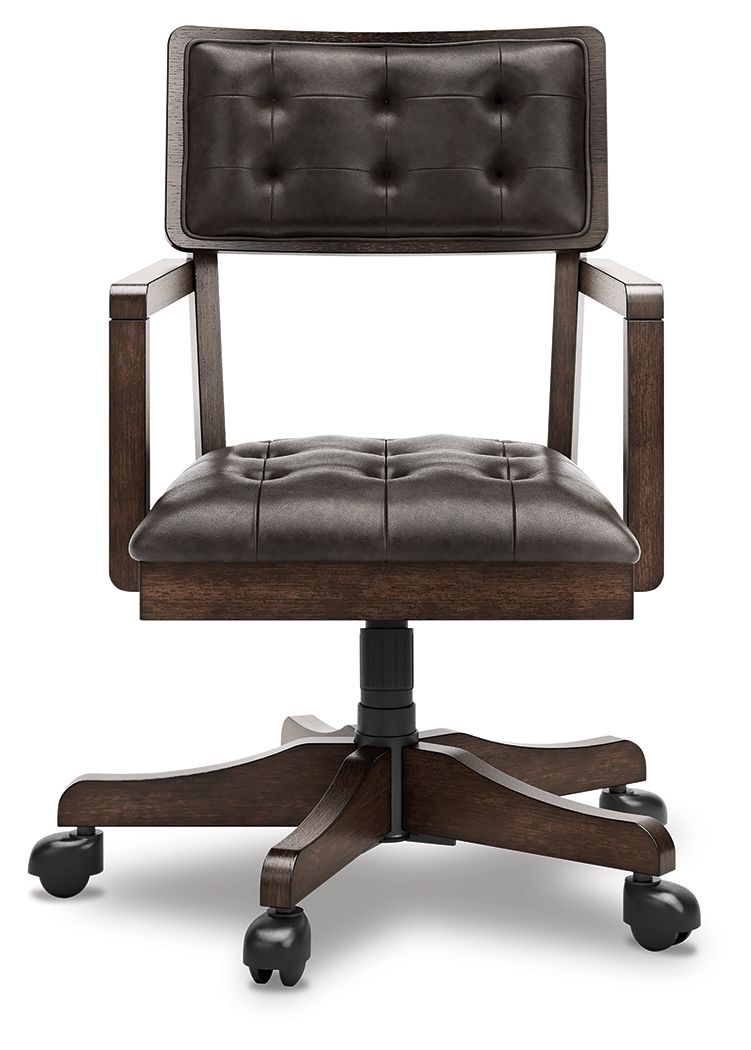 Breckington - Dark Brown - Home Office Desk Chair - Urban Living Furniture (Los Angeles, CA)