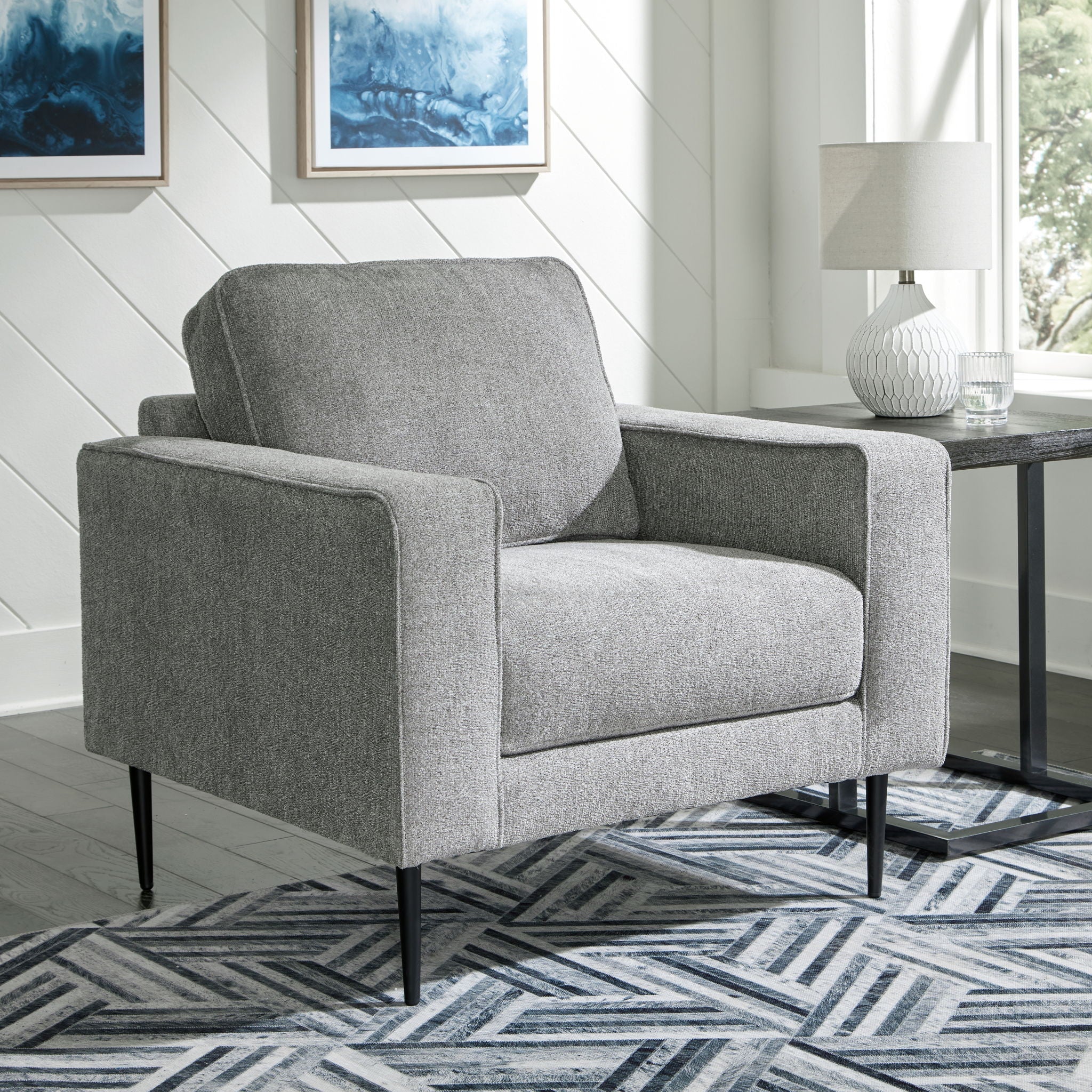 Hazela - Chair - Charcoal - Urban Living Furniture (Los Angeles, CA)