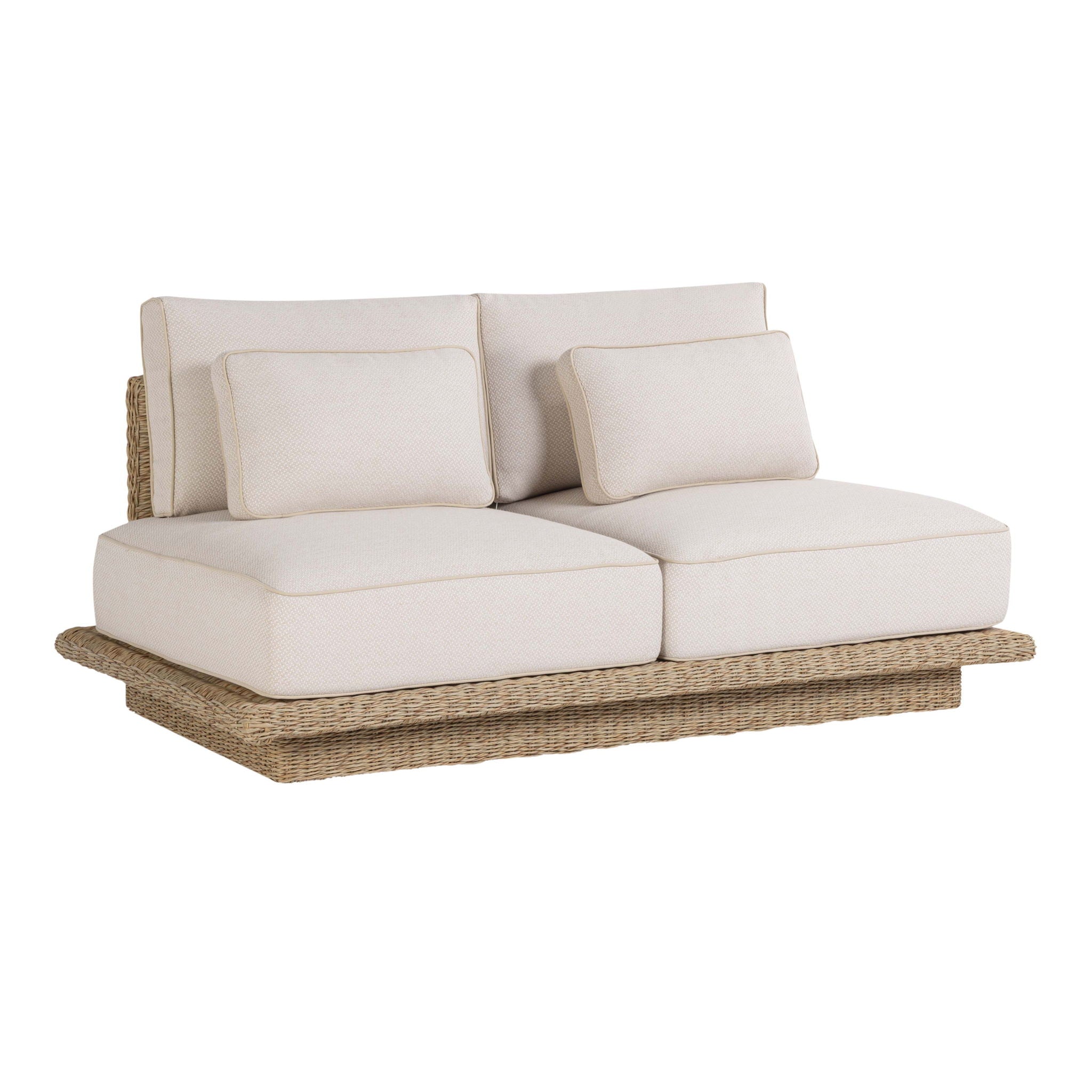 Mora - 65" Outdoor Sofa - Cream - Urban Living Furniture (Los Angeles, CA)