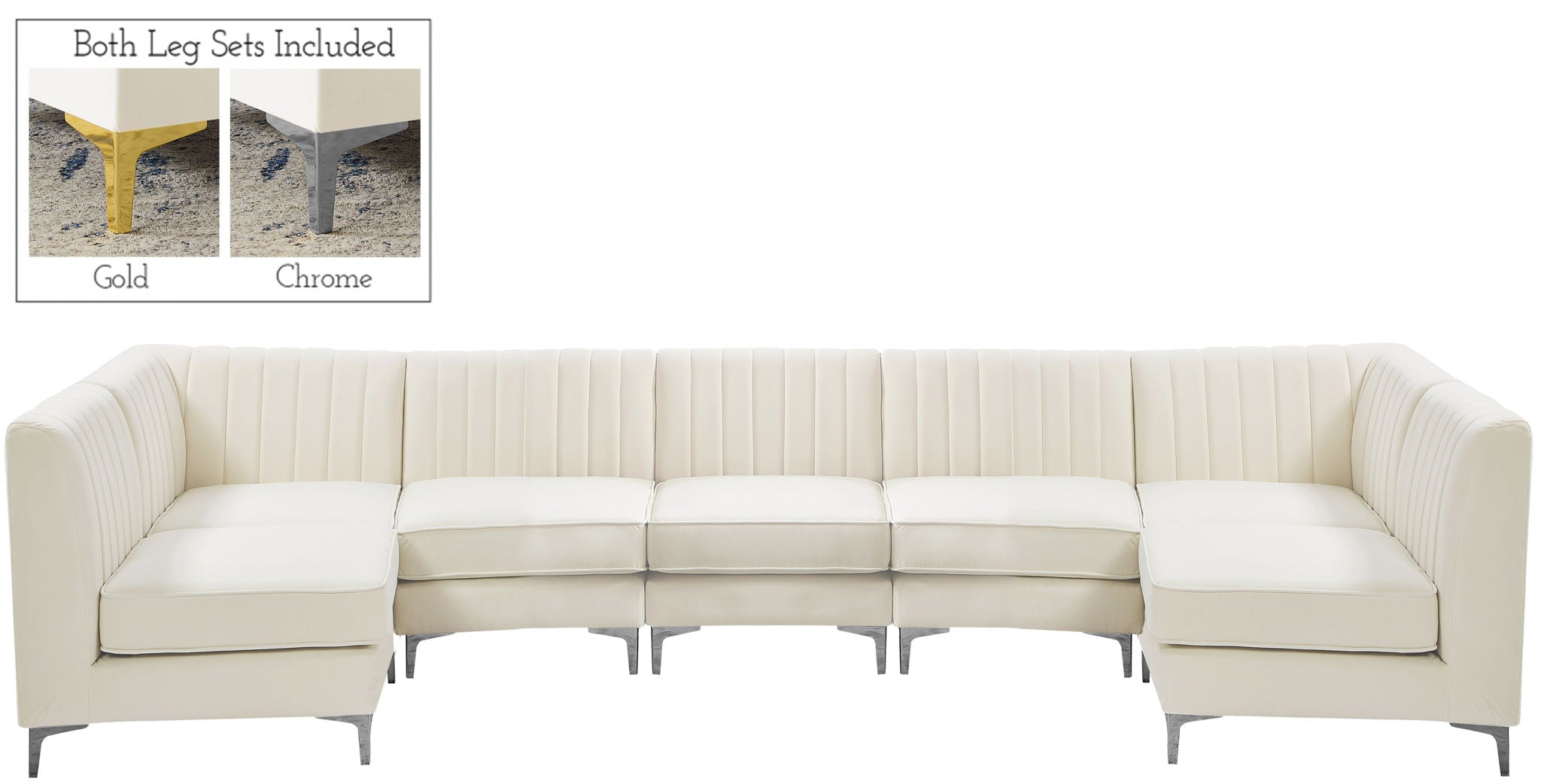 Alina - 7 Piece Modular Sectional - Urban Living Furniture (Los Angeles, CA)