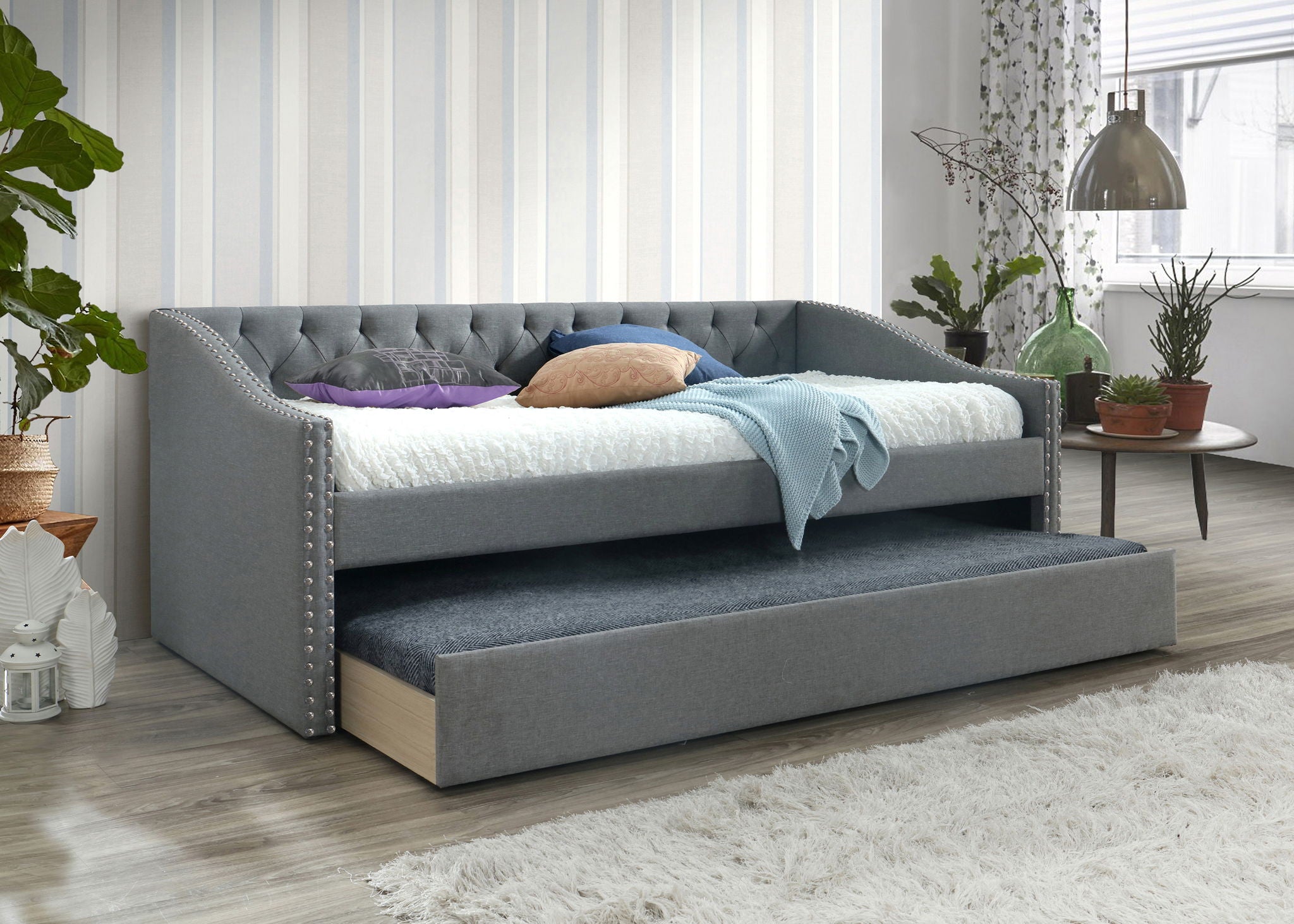 Loretta - Daybed - Gray - Urban Living Furniture (Los Angeles, CA)