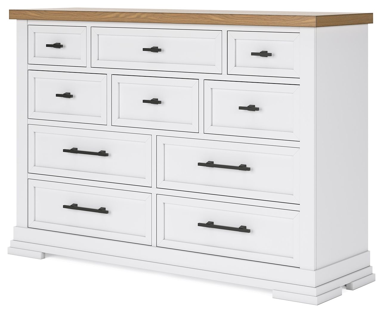 Ashbryn - White / Natural - Dresser - Urban Living Furniture (Los Angeles, CA)
