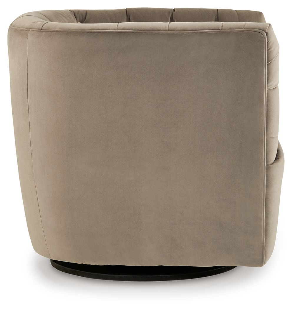 Hayesler - Cocoa - Swivel Accent Chair - Urban Living Furniture (Los Angeles, CA)