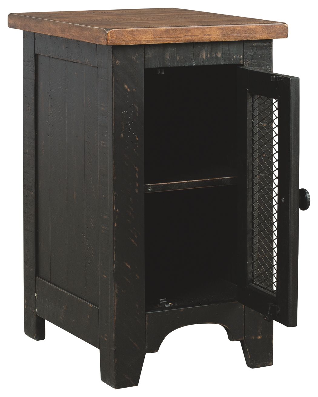 Valebeck - Black / Brown - Chair Side End Table - Urban Living Furniture (Los Angeles, CA)