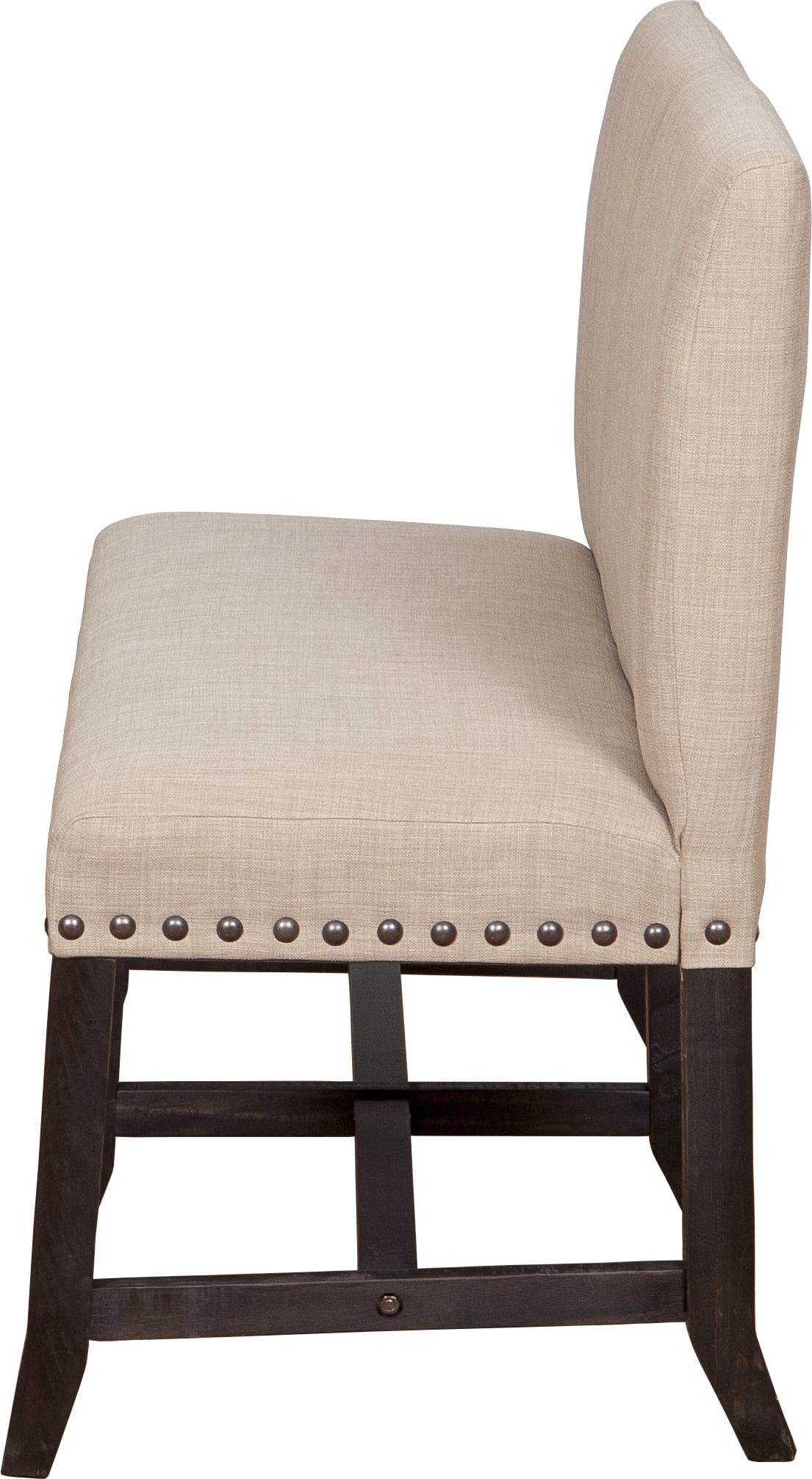 Yosemite - Solid Wood Dining Settee - Beige / Cafe