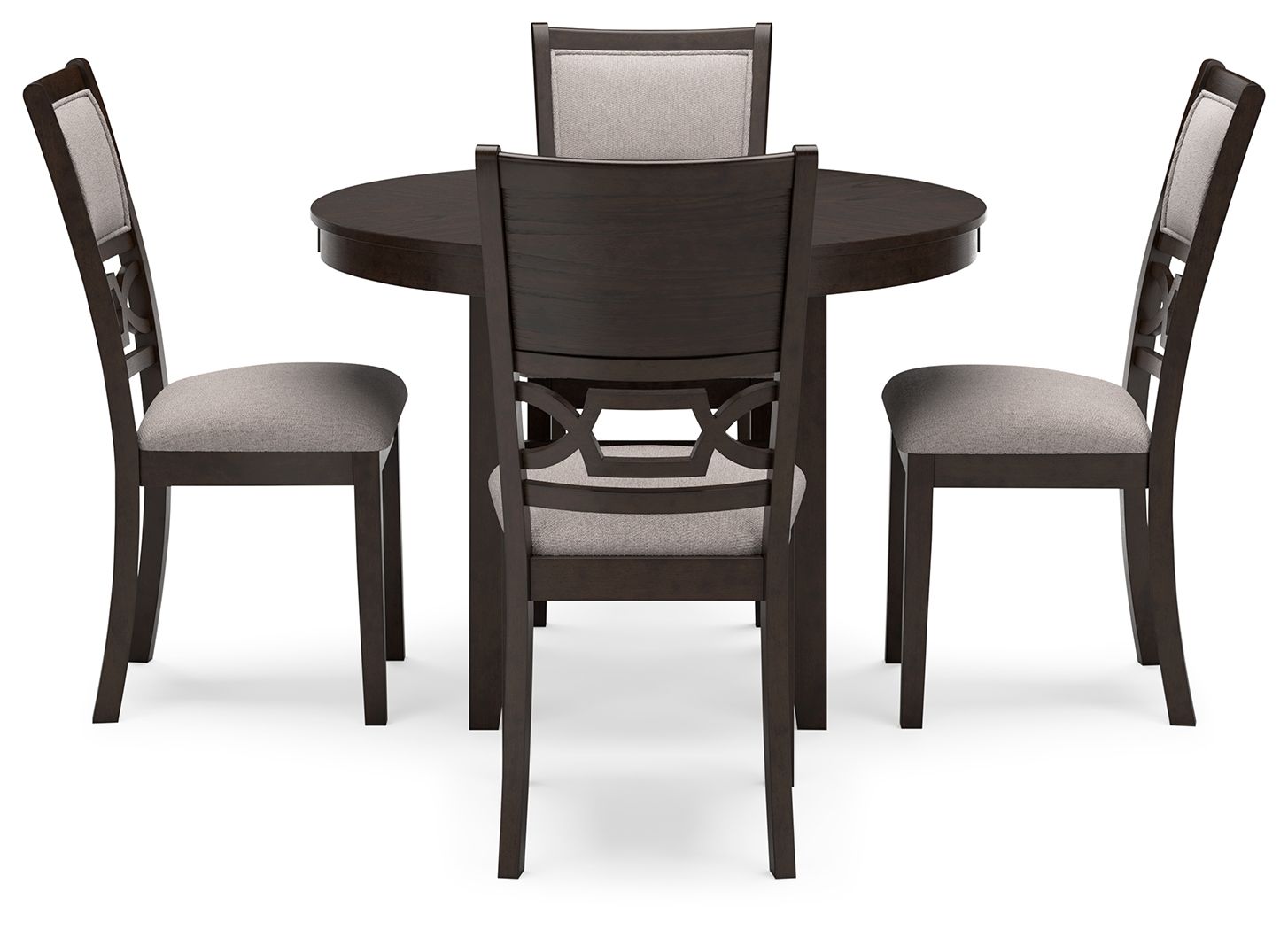 Langwest - Brown - Dining Room Table Set (Set of 5) - Urban Living Furniture (Los Angeles, CA)