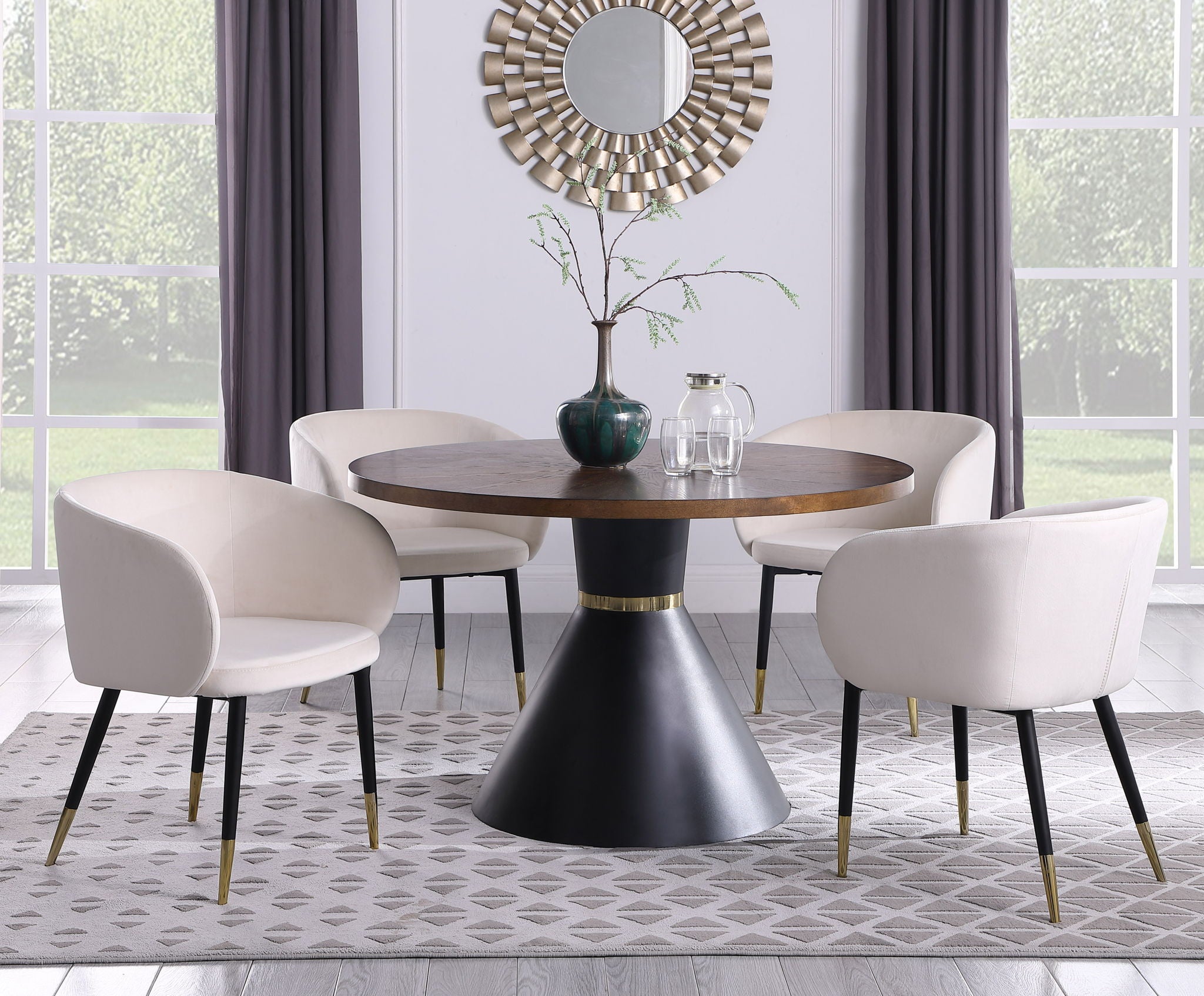 Sheridan - Dining Table - Brown - Urban Living Furniture (Los Angeles, CA)