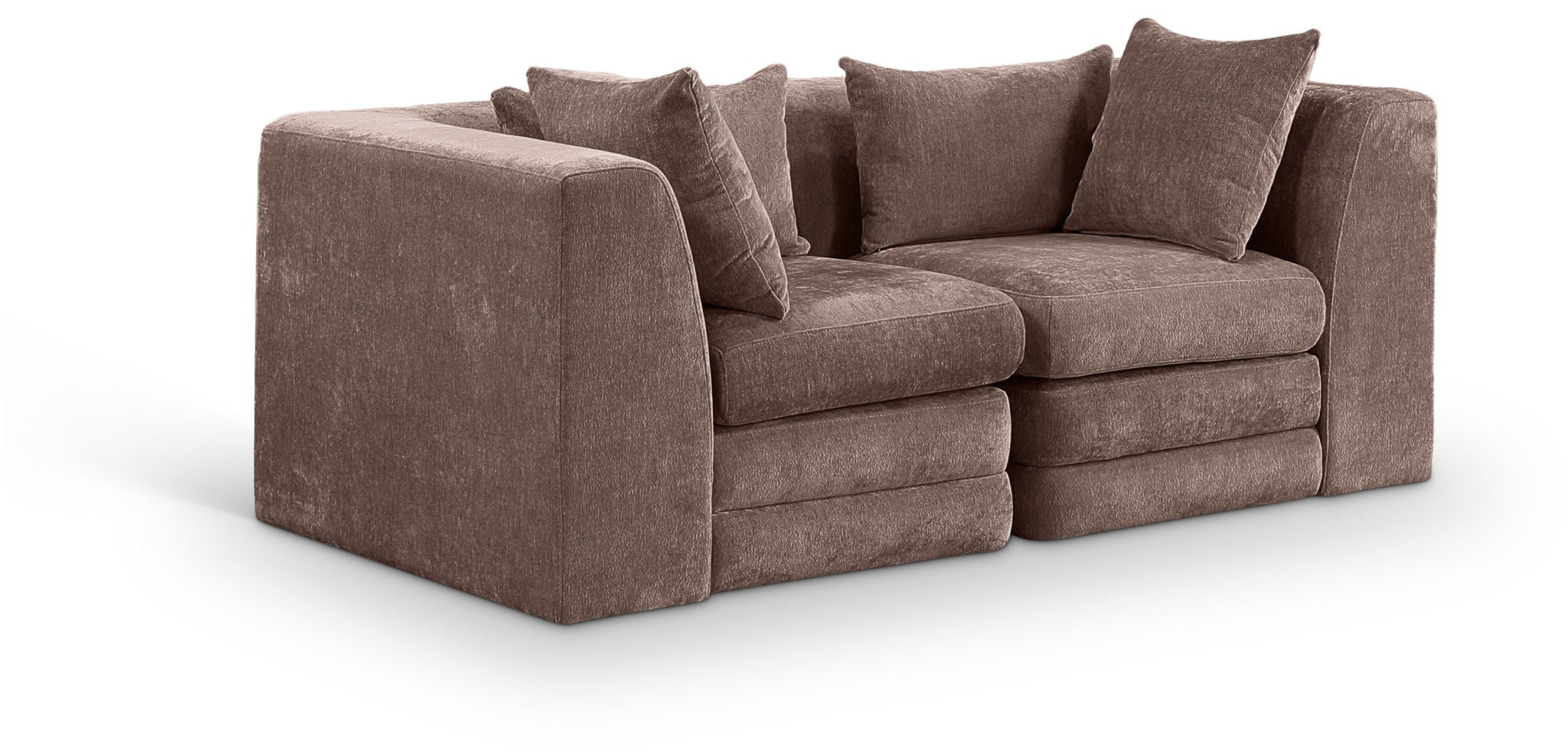 Stellar - 2 Piece 76" Upholstered Modular Loveseat - Urban Living Furniture (Los Angeles, CA)