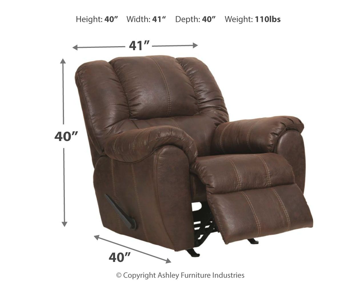McGann - Rocker Recliner - Urban Living Furniture (Los Angeles, CA)