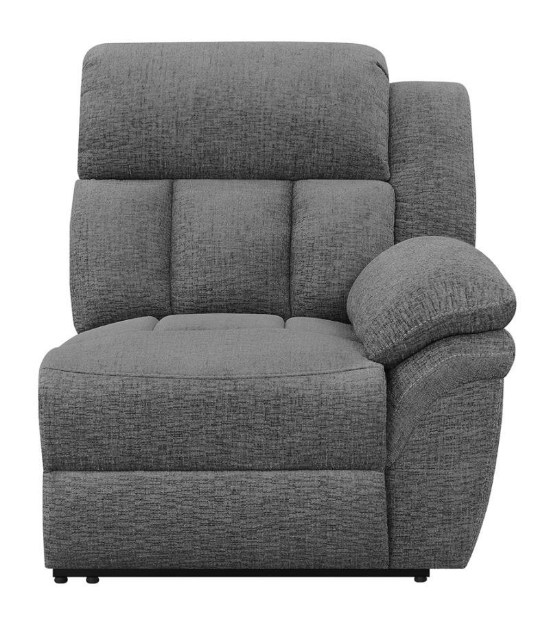 Bahrain - Upholstered RAF Power Recliner - Charcoal - Urban Living Furniture (Los Angeles, CA)