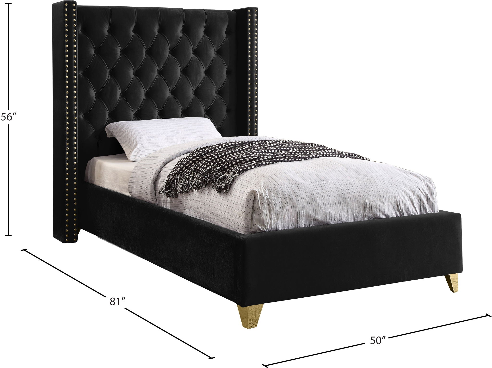 Barolo - Bed - Urban Living Furniture (Los Angeles, CA)