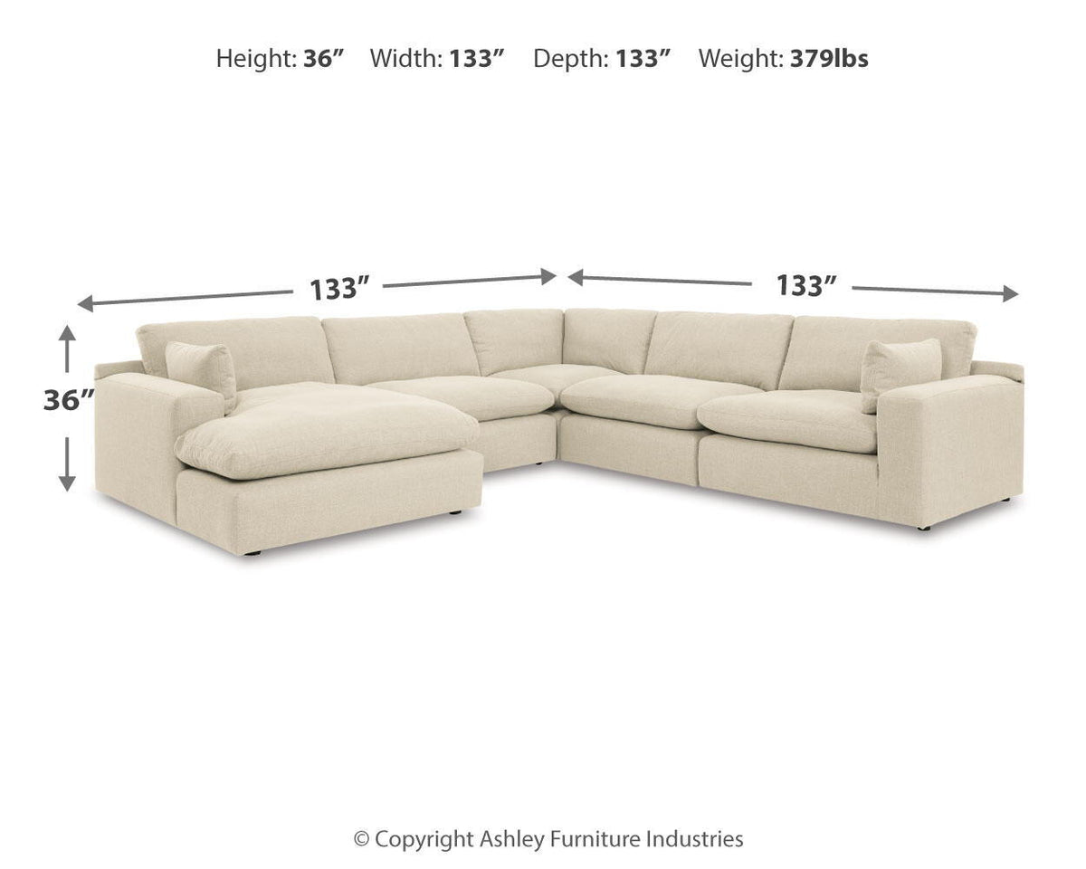 Elyza - 5 Piece Sectional