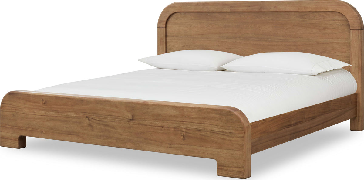 Kione - Acacia Wood Platform Bed