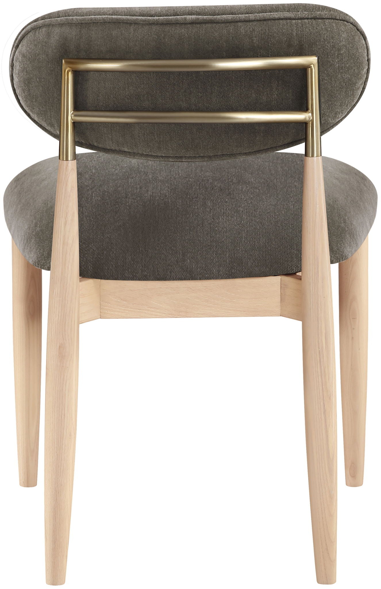 Riccio - Fabric Dining Side Chair (Set of 2) - Natural Frame - Urban Living Furniture (Los Angeles, CA)