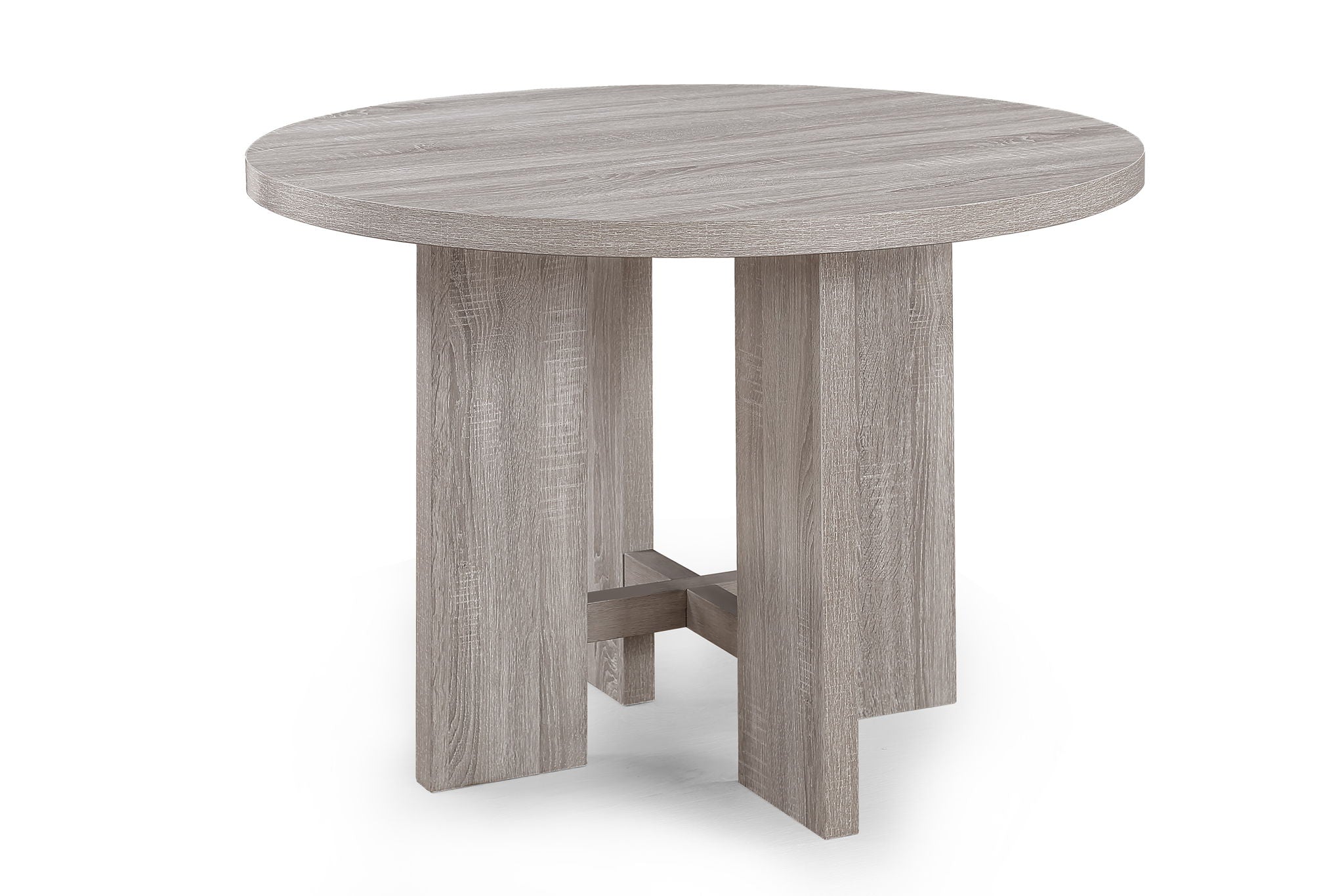 Amara - 5 Piece Round Dining Set Drift Wood - Drift Wood - Urban Living Furniture (Los Angeles, CA)