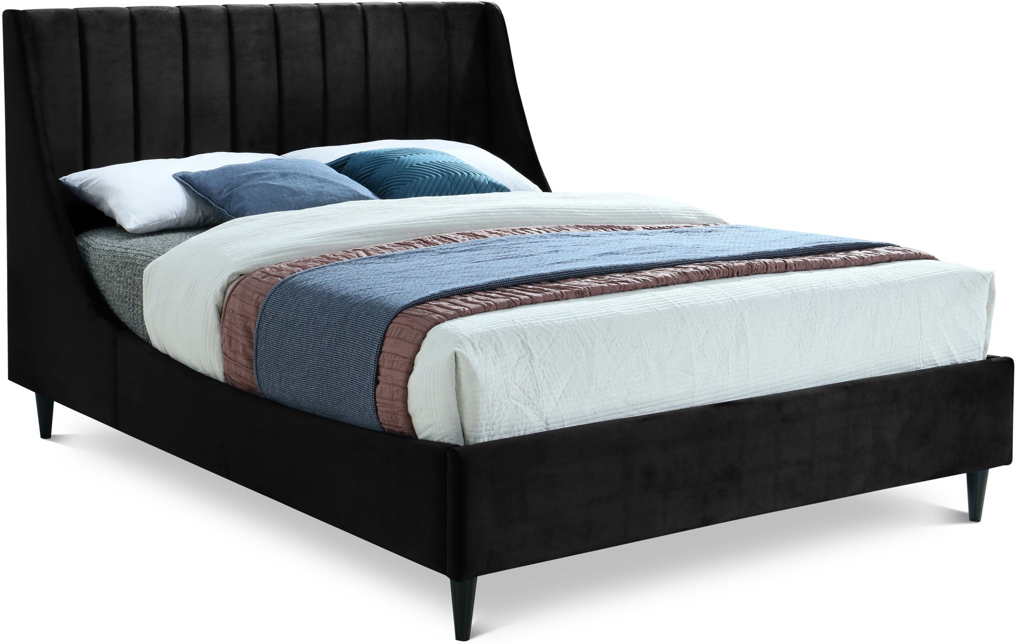 Eva - Velvet Bed - Urban Living Furniture (Los Angeles, CA)