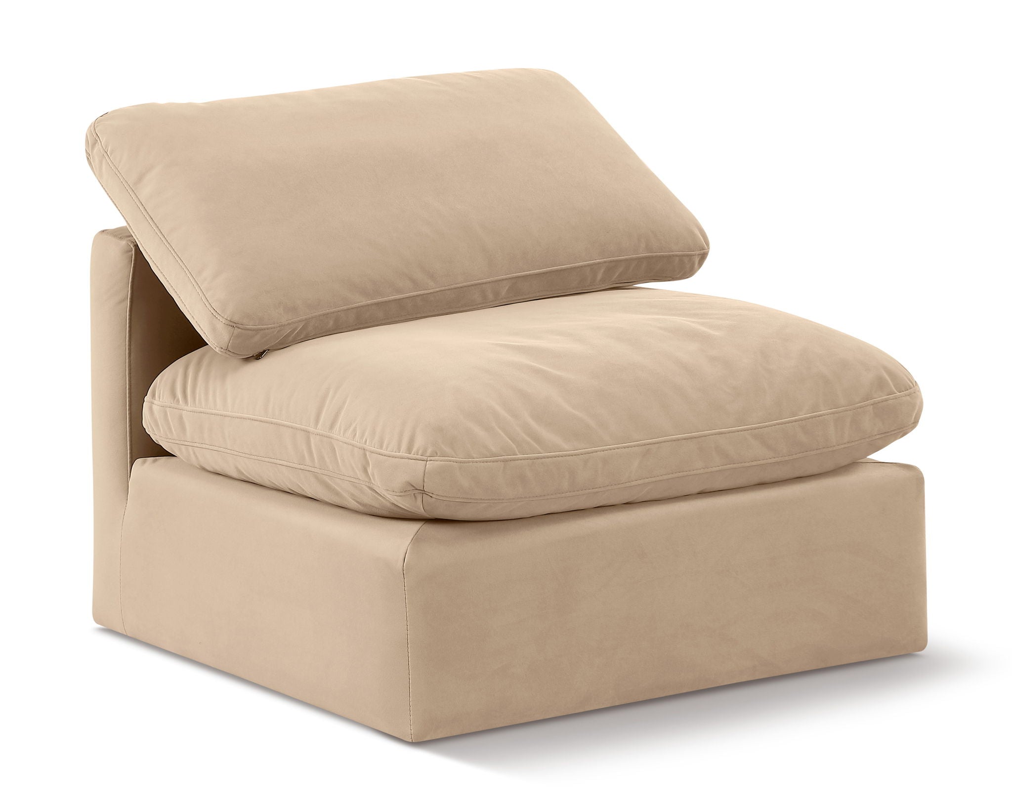 Indulge - Velvet Armless Chair - Urban Living Furniture (Los Angeles, CA)