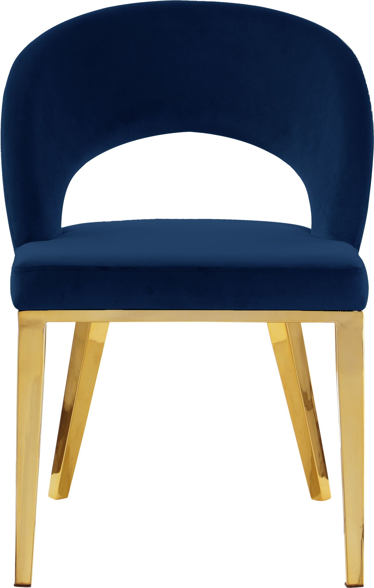 Roberto - Dining Chair with Gold Legs - Urban Living Furniture (Los Angeles, CA)